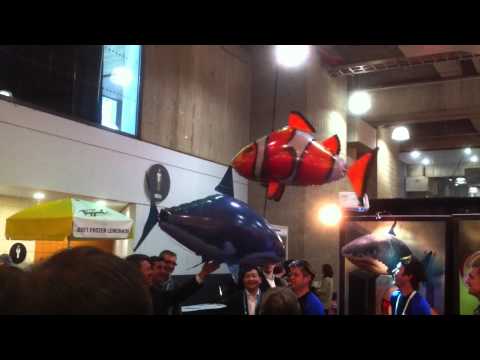 DVICE: Air Swimmers, remote-controlled flying fish