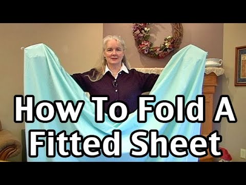 How to Fold A Fitted Sheet