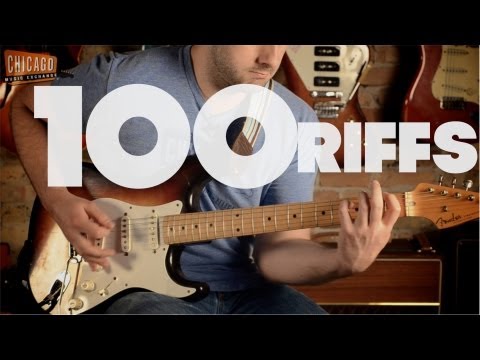 100 Riffs (A Brief History of Rock N&#039; Roll)